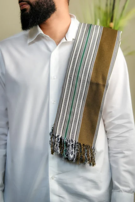 'Zahek' Floral Green